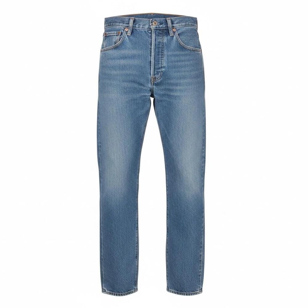 Levis 501 Jeans Mens 31x30 Blue Denim Regular Fit Straight Leg Button Fly
